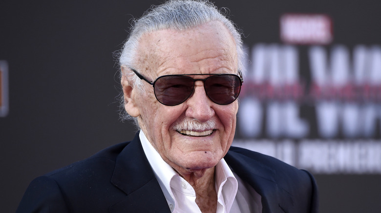 Stan Lee at Civil War premiere
