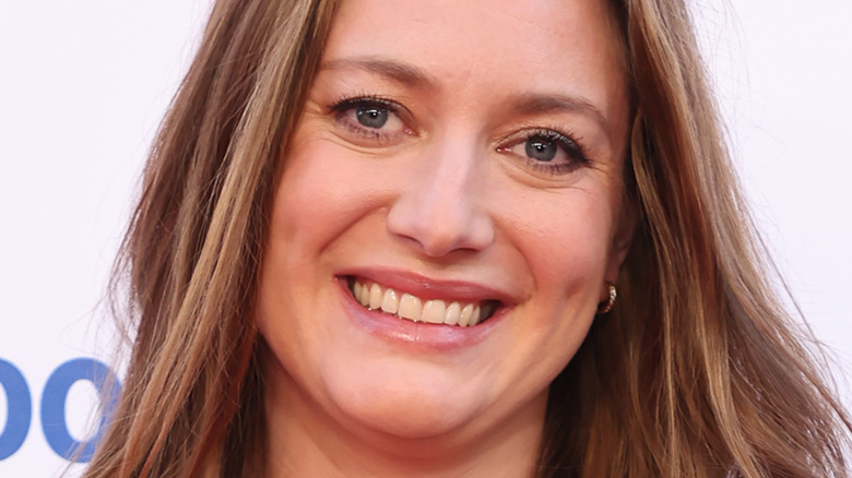 Zoe Perry smiling