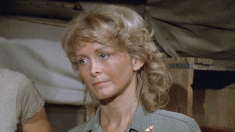 Nurse Able helps out on "M*A*S*H"