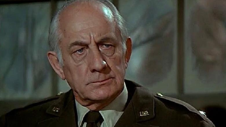 Gen. Mitchell looking sternly on "M*A*S*H"