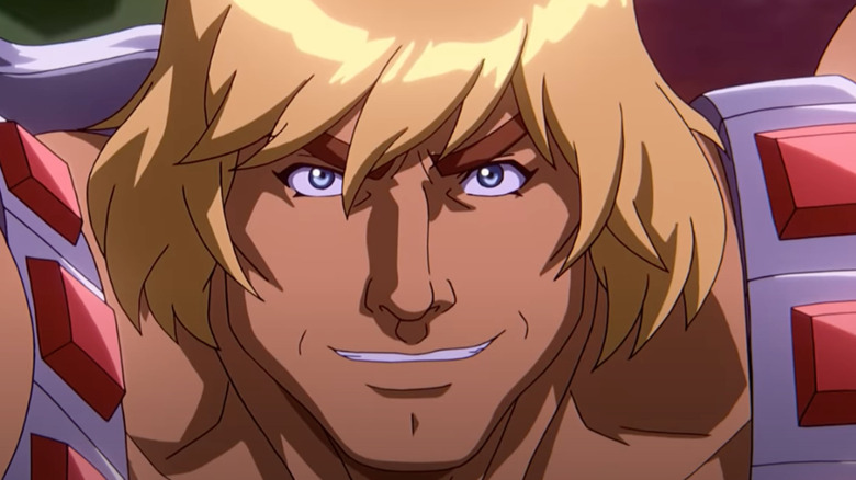 He-Man smirking