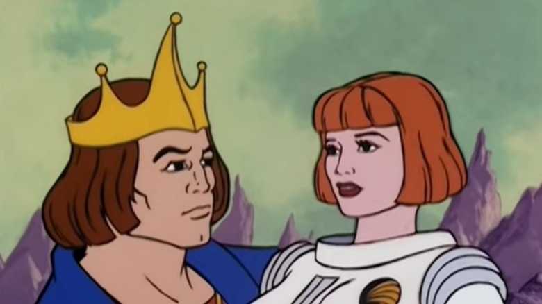 King Randor and Marlena converse in "He-Man and the Masters of the Universe"