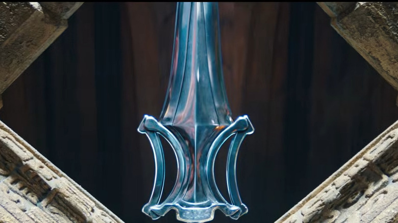 The Sword of power in "Masters of the Universe"