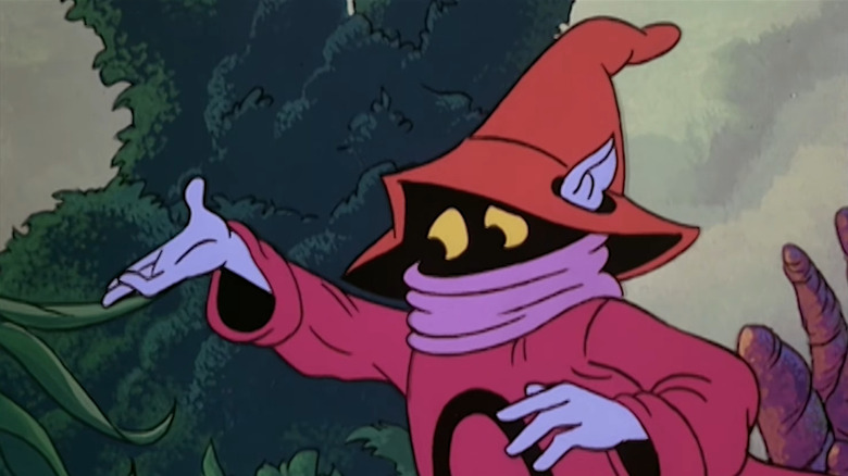Orko gesturing in "He-Man and the Masters of the Universe"