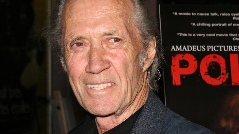 David Carradine smiles