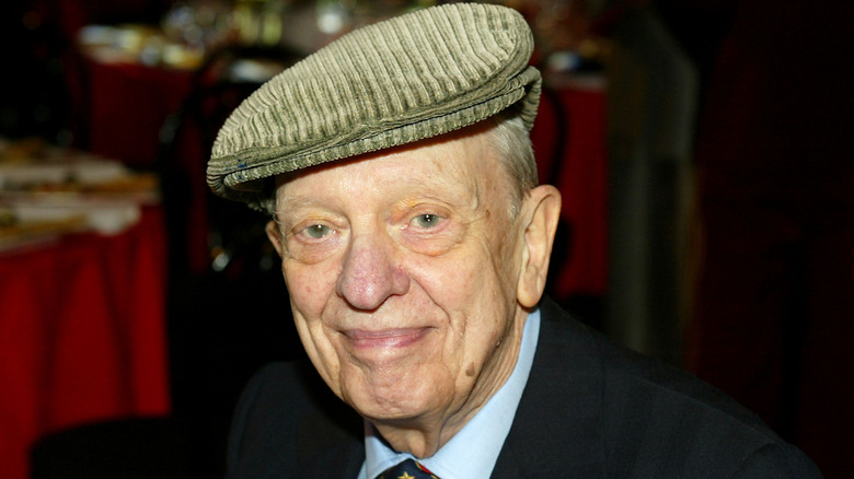 Don Knotts wearing flat cap