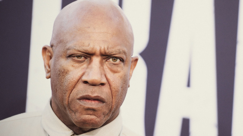Tom "Tiny" Lister glares
