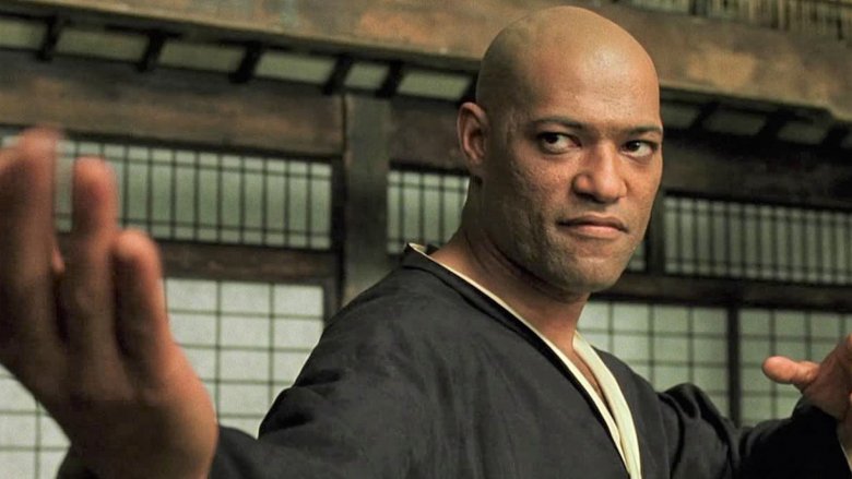 Laurence Fishburne in The Matrix