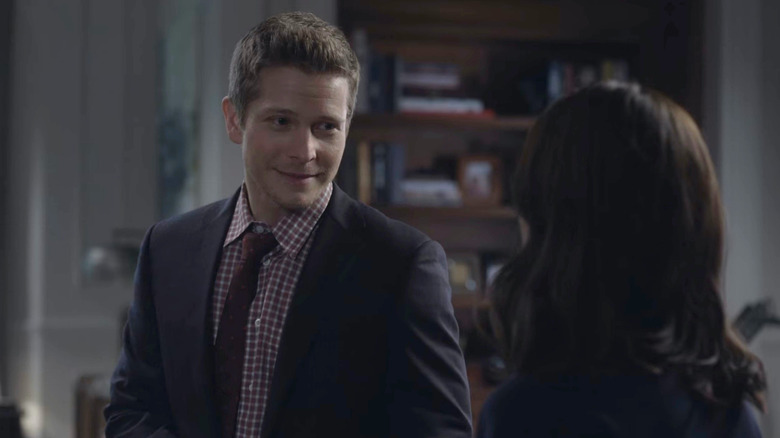 Logan smiles at Rory