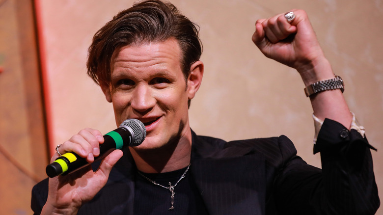 Matt Smith speaking