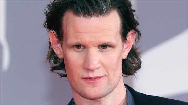 Matt Smith smirking