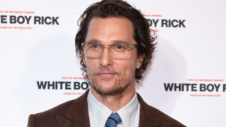 Matthew McConaughey smiling for a photo