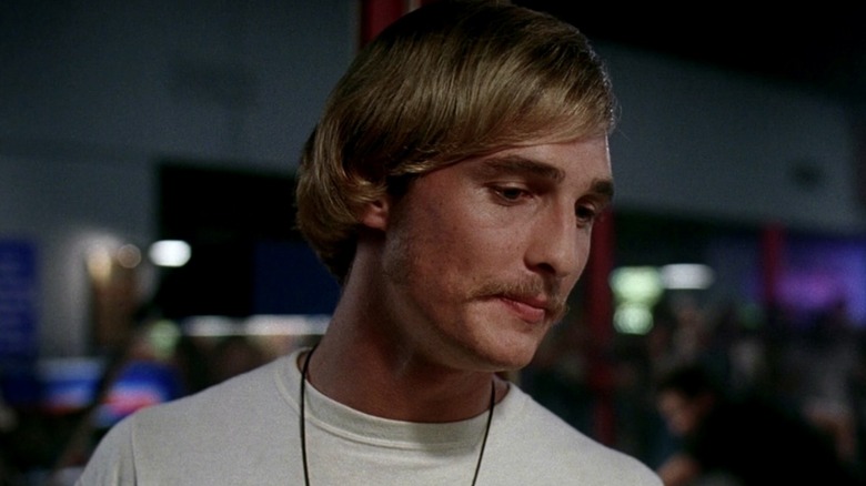 Wooderson looks down