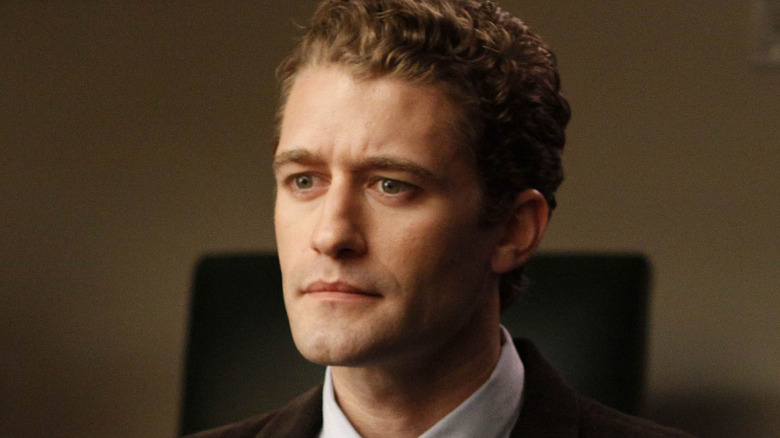 Will Schuester looking serious