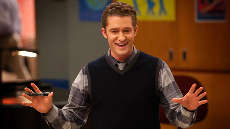 Will Schuester smiling