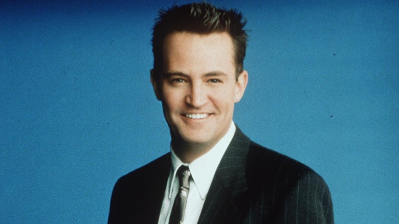 Matthew Perry smiling