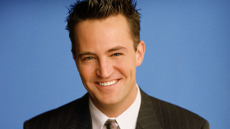 Matthew Perry smiling