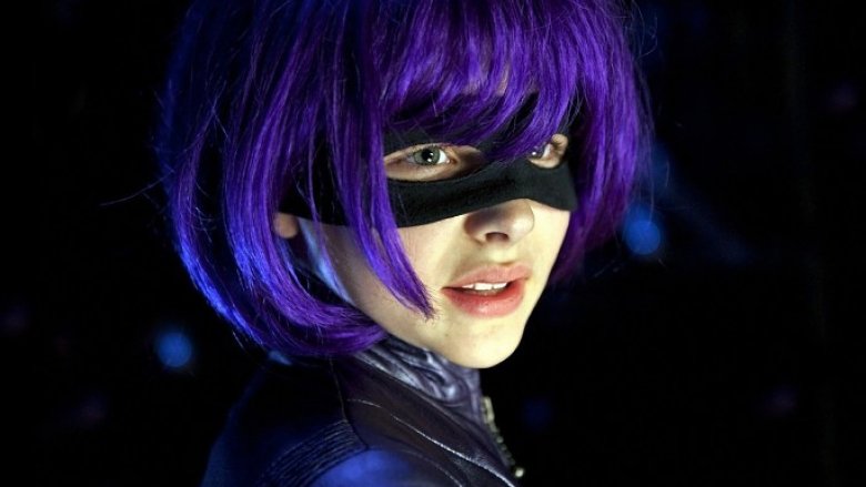 Chloë Grace Moretz as Hit Girl in Kick-Ass