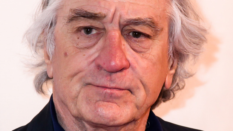 Robert De Niro seems serious