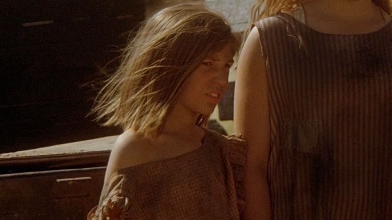 Mayim Bialik as one of the Wallace kids in "Pumpkinhead" (1988)