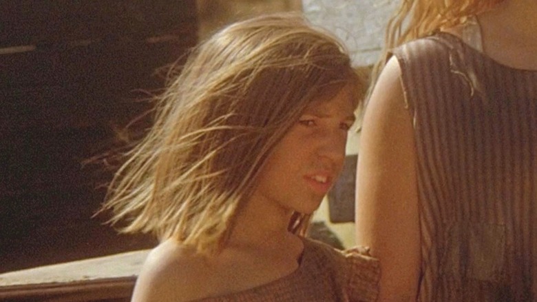 Mayim Bialik as one of the Wallace kids in "Pumpkinhead" (1988)