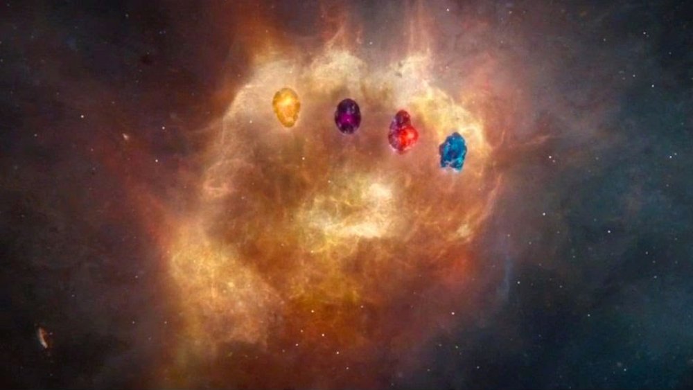Thor's vision of the Infinity Gauntlet in Age of Ultron