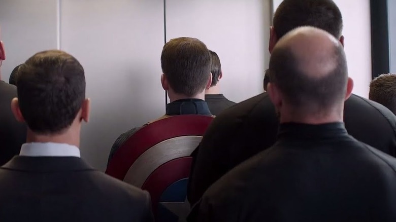 Scene from Captain America: The Winter Soldier