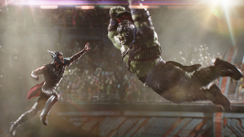 Scene from Thor: Ragnarok