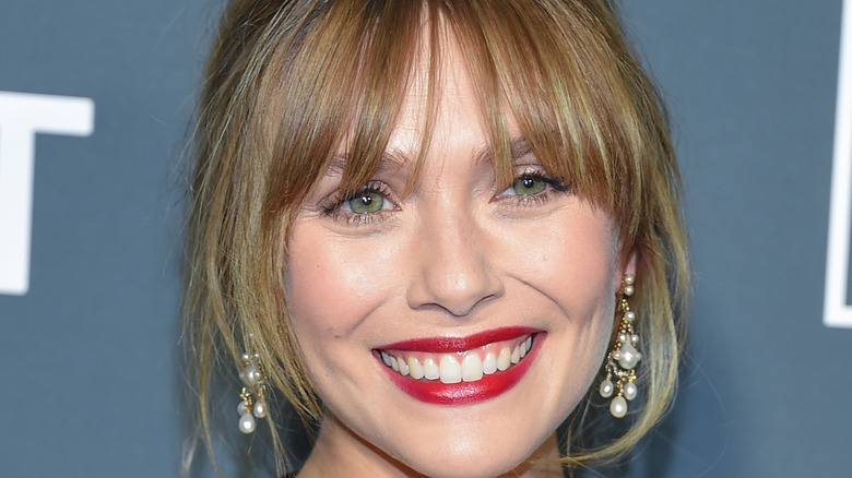 Elizabeth Olsen smiling at Critic's Choice Event