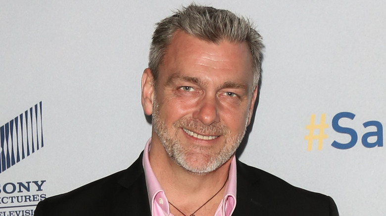 Ray Stevenson smiling