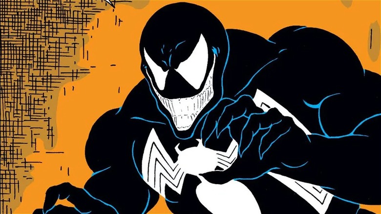Venom's first appearance in the comics