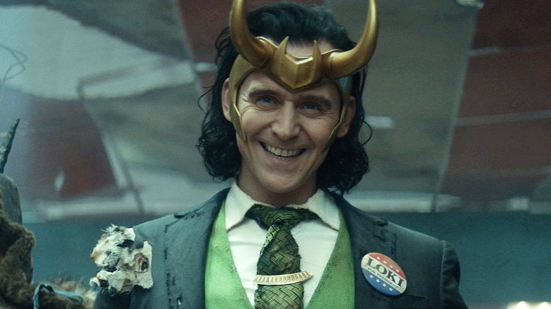 Loki smiling