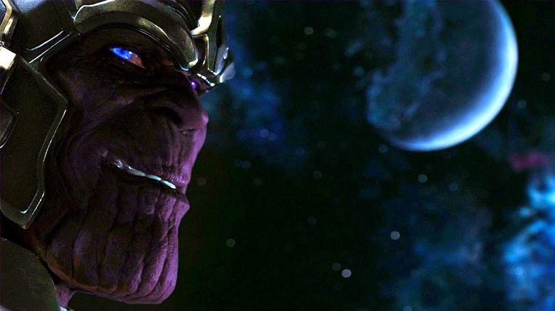 Thanos in The Avengers