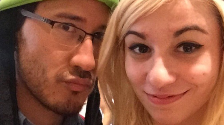 Amy and Markiplier at VidCon 2016