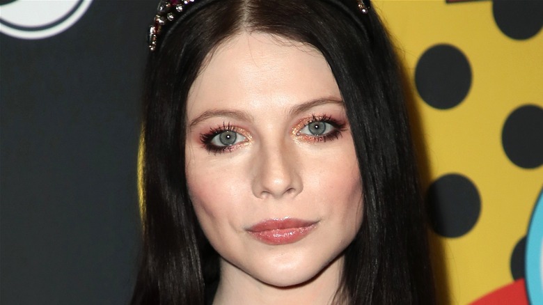 Michelle Trachtenberg smiling