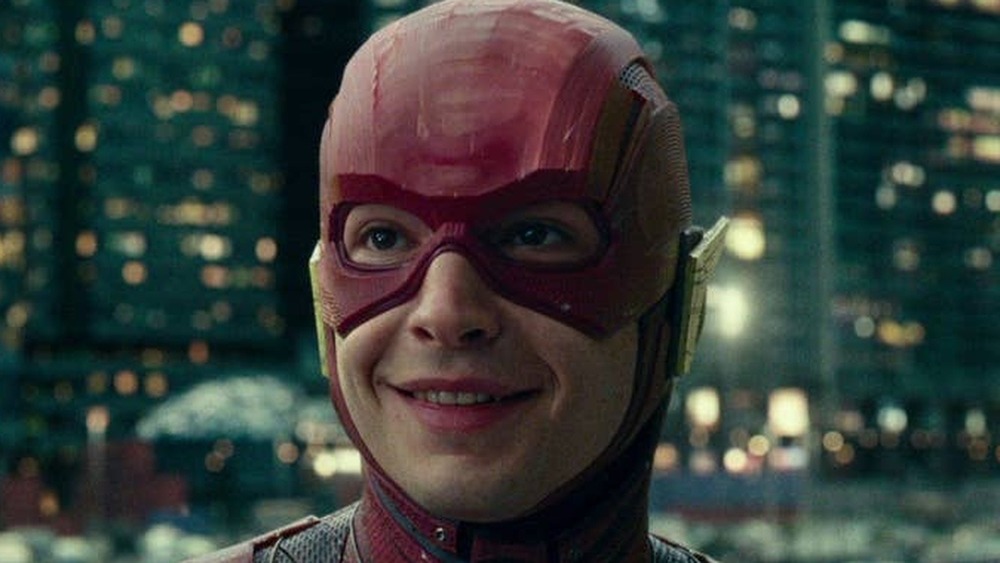 Barry Allen/The Flash smiling