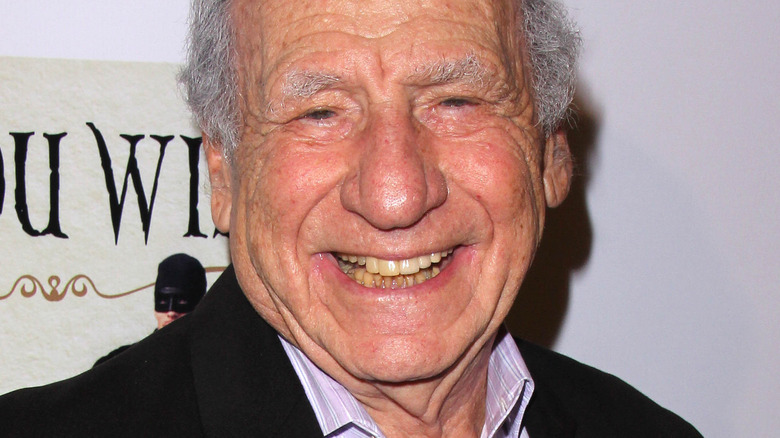 Mel Brooks smiling