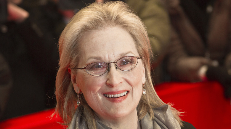 Streep on red carpet