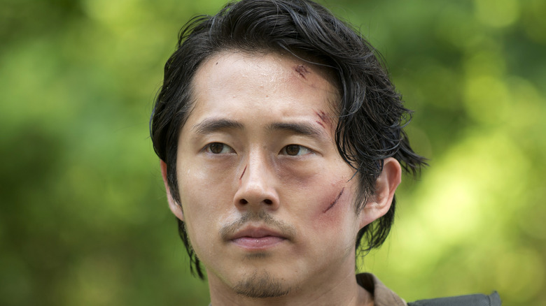 Steven Yeun on The Walking Dead