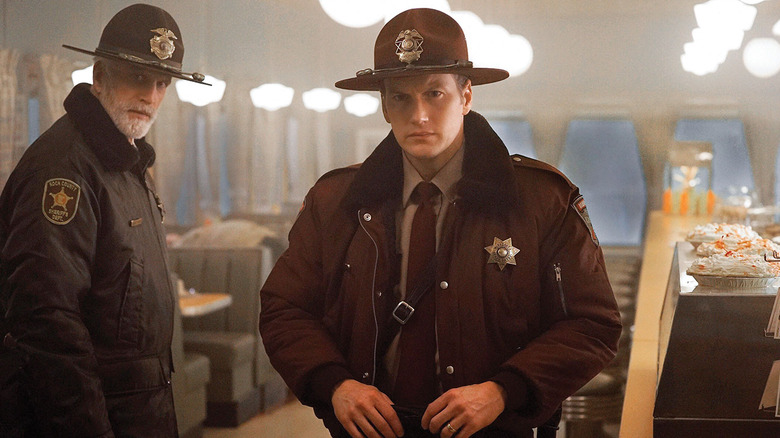 Fargo cops in diner