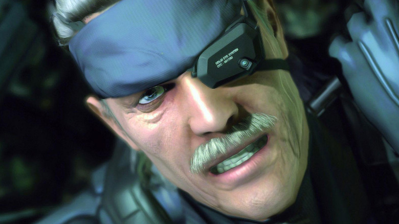 Metal Gear Solid 4 Old Snake Close Up