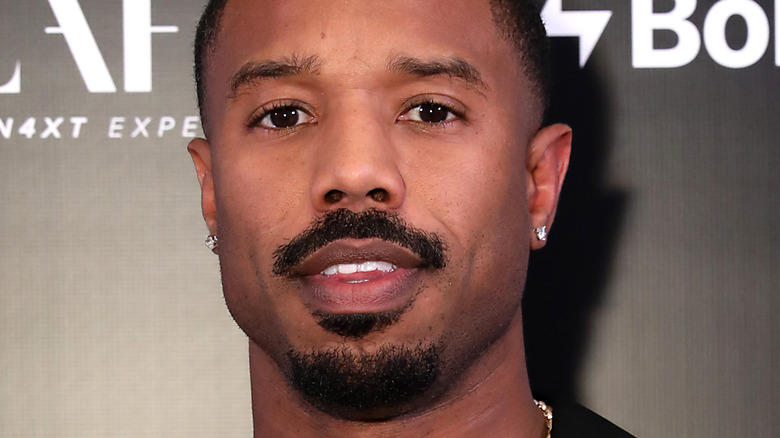 Michael B. Jordan posing