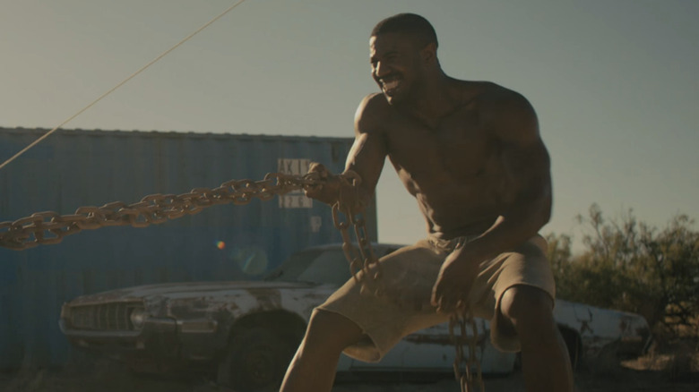 Michael B. Jordan in "Creed II"
