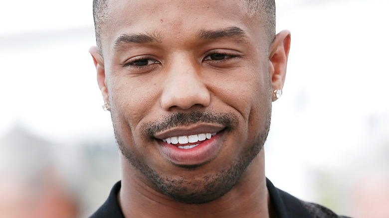 Michael B. Jordan big smile