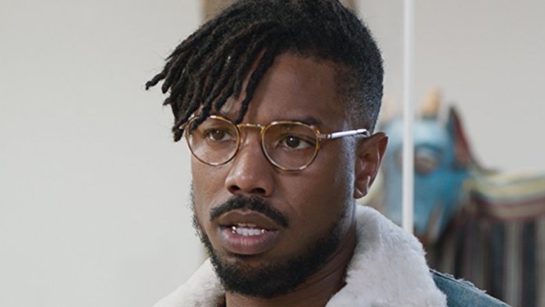 Michael B. Jordan as Killmonger in Black Panther