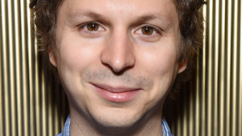 Michael Cera smiling for camera