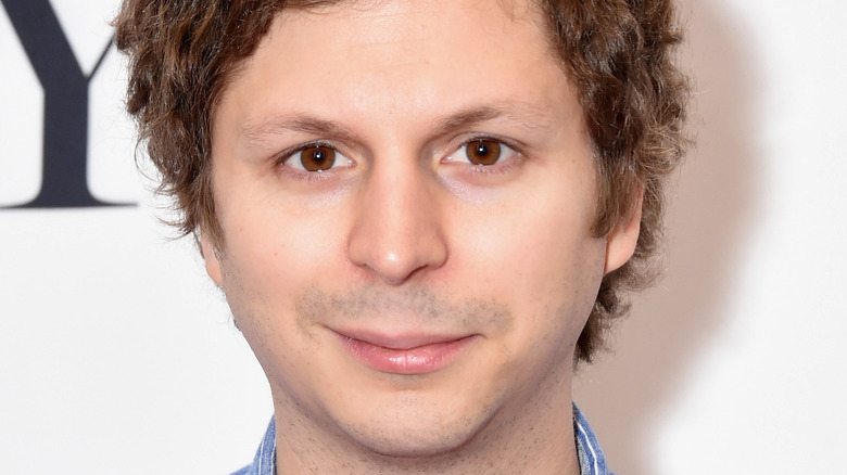 Michael Cera smirks