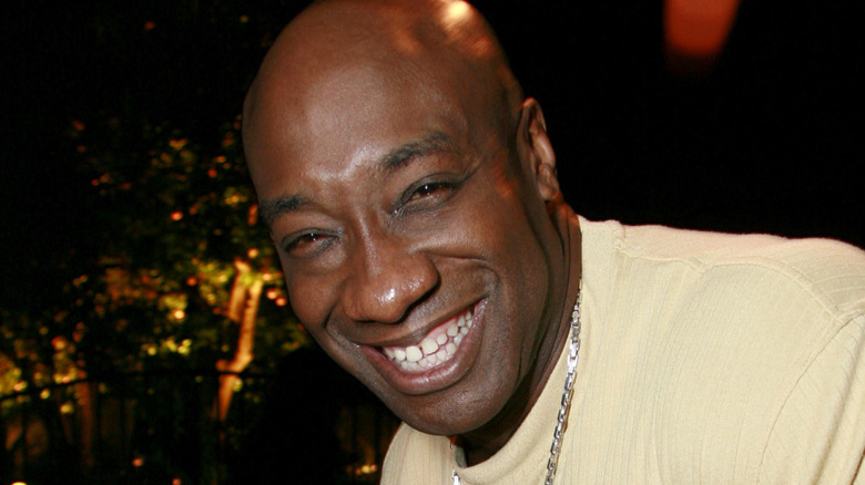 Michael Clarke Duncan smiles