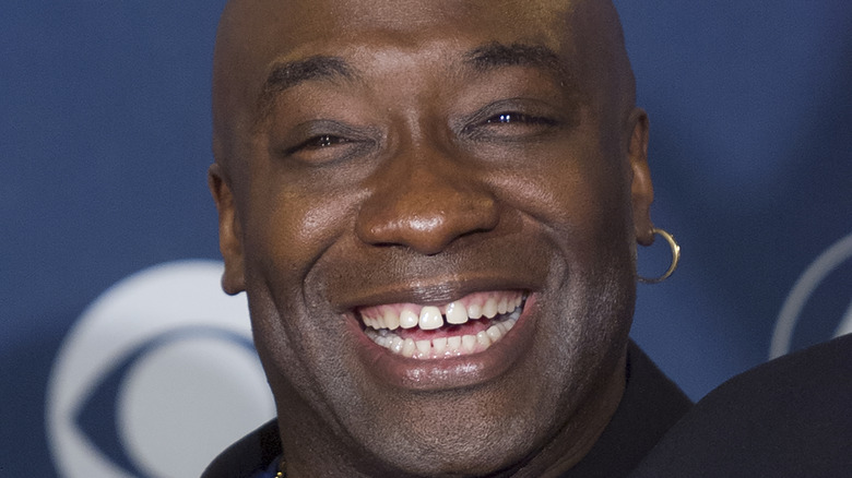 Michael Clarke Duncan smiles