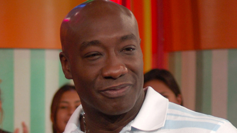 Michael Clarke Duncan smiles